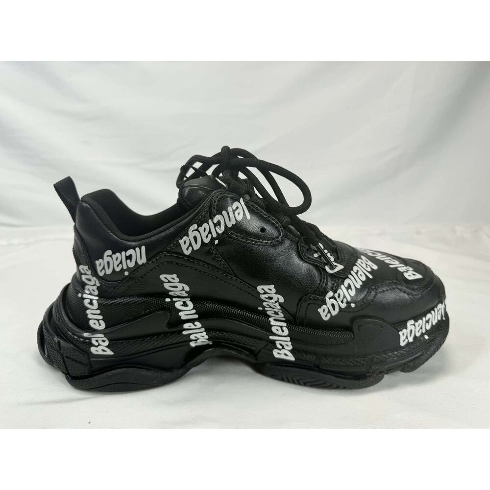Balenciaga Triple S All Over Logo US 11 SPB-MS 363303 - Picture 6 of 13